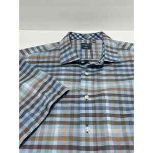 Leo Chevalier Short Sleeve Button Up Size XL EUC
